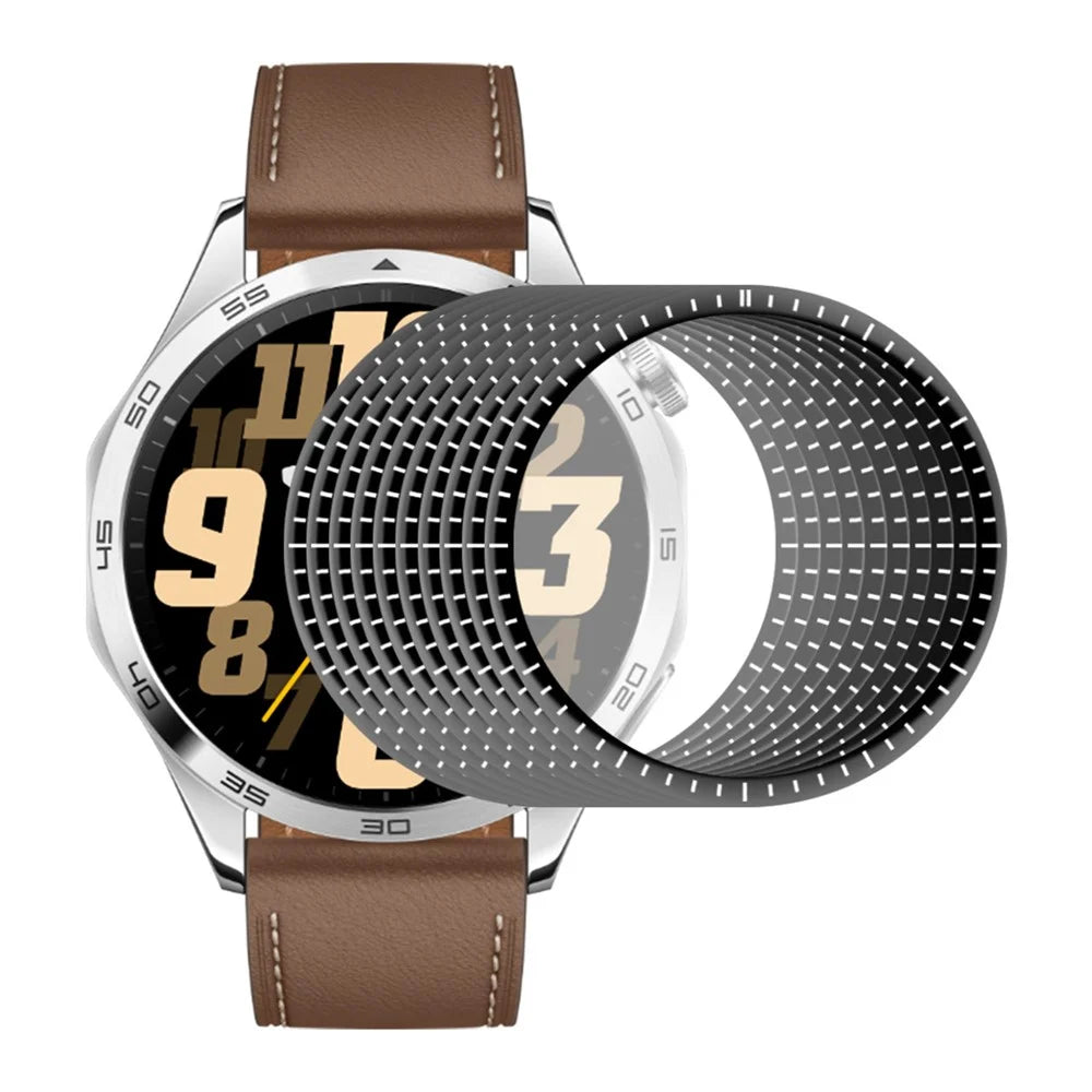 ENKAY HAT PRINCE 10Pcs For Huawei Watch GT 4 46mm Screen Protector HD Full Coverage 3D Curved Soft PC Edge + PMMA Watch Film - 1