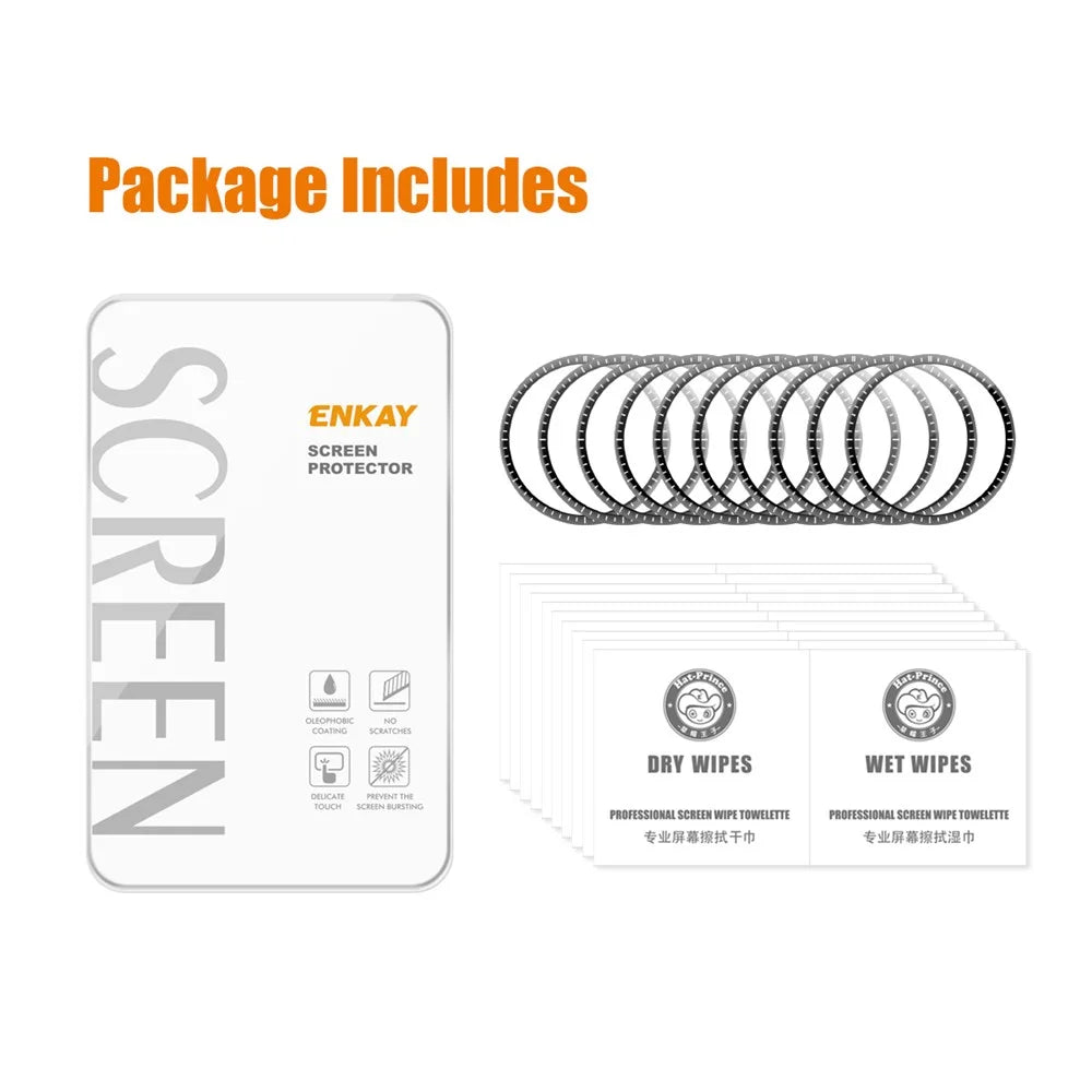 ENKAY HAT PRINCE 10Pcs For Huawei Watch GT 4 46mm Screen Protector HD Full Coverage 3D Curved Soft PC Edge + PMMA Watch Film - 6