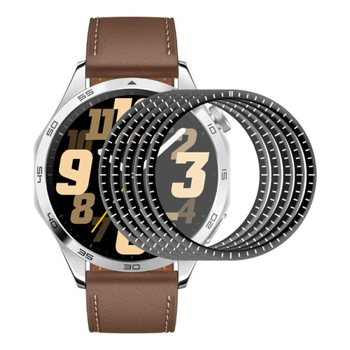 ENKAY HAT PRINCE 5Pcs For Huawei Watch GT 4 46mm Clear Screen Protector 3D Curved Soft PC Edge + PMMA Full Cover Film - 1