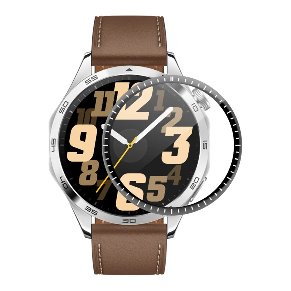 ENKAY HAT PRINCE For Huawei Watch GT 4 46mm Screen Protector Full Coverage 3D Curved Soft PC Edge + PMMA Watch Film - 1