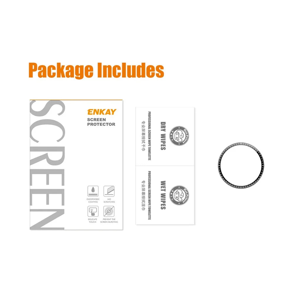 ENKAY HAT PRINCE For Huawei Watch GT 4 46mm Screen Protector Full Coverage 3D Curved Soft PC Edge + PMMA Watch Film - 6