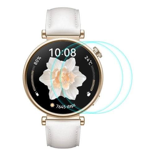 ENKAY HAT PRINCE 2Pcs for Huawei Watch GT 4 41mm Screen Protector 0.2mm 9H High Aluminum-silicon Glass Clear Film - 1