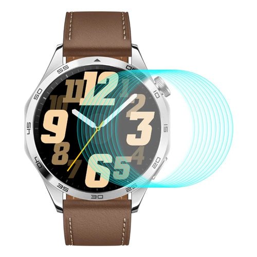 ENKAY HAT PRINCE 10Pcs for Huawei Watch GT 4 46mm Screen Protector High Clear 0.2mm 9H High Aluminum-silicon Glass Film - 1