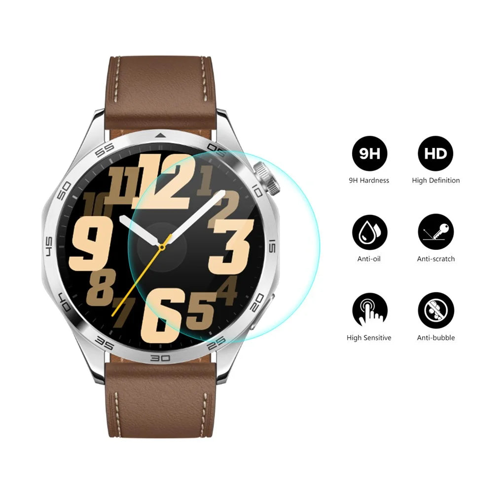 ENKAY HAT PRINCE 10Pcs for Huawei Watch GT 4 46mm Screen Protector High Clear 0.2mm 9H High Aluminum-silicon Glass Film - 2