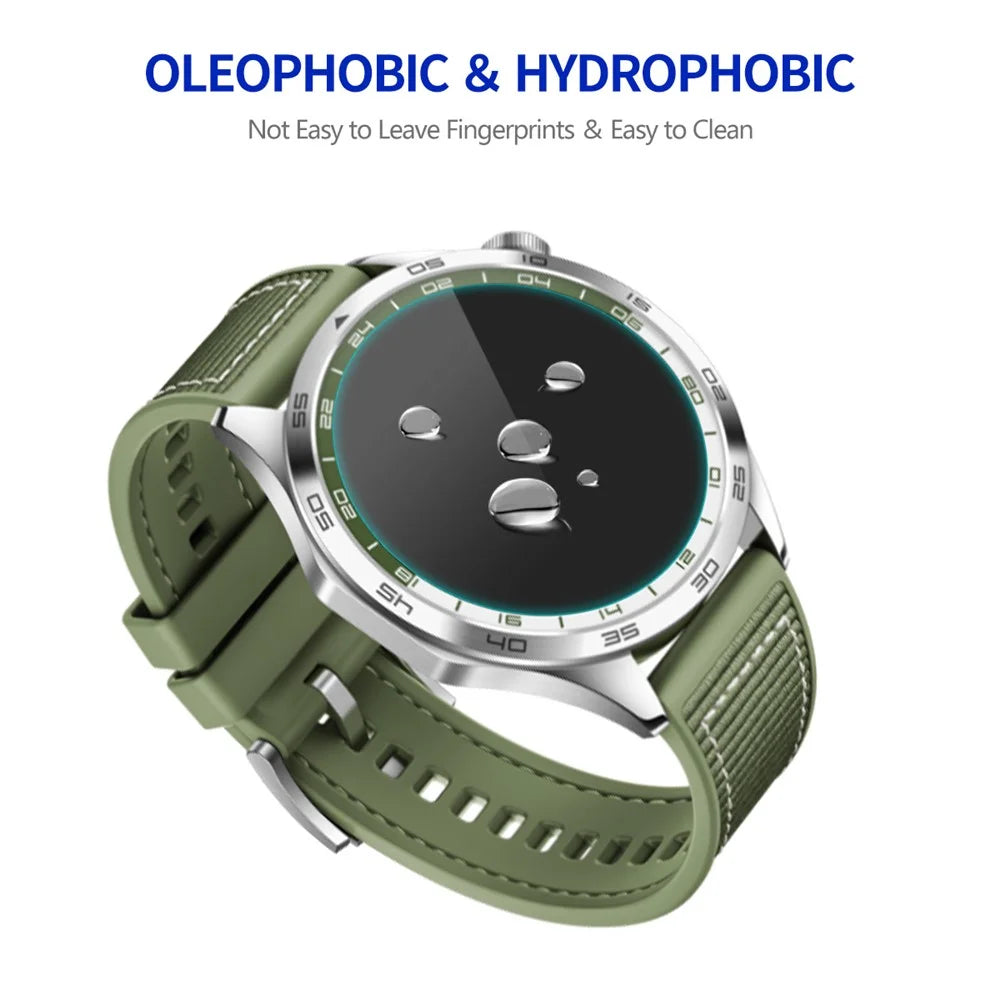 ENKAY HAT PRINCE 5Pcs for Huawei Watch GT 4 46mm HD Clear Screen Protector High Aluminum-silicon Glass 0.2mm 9H Watch Film - 4