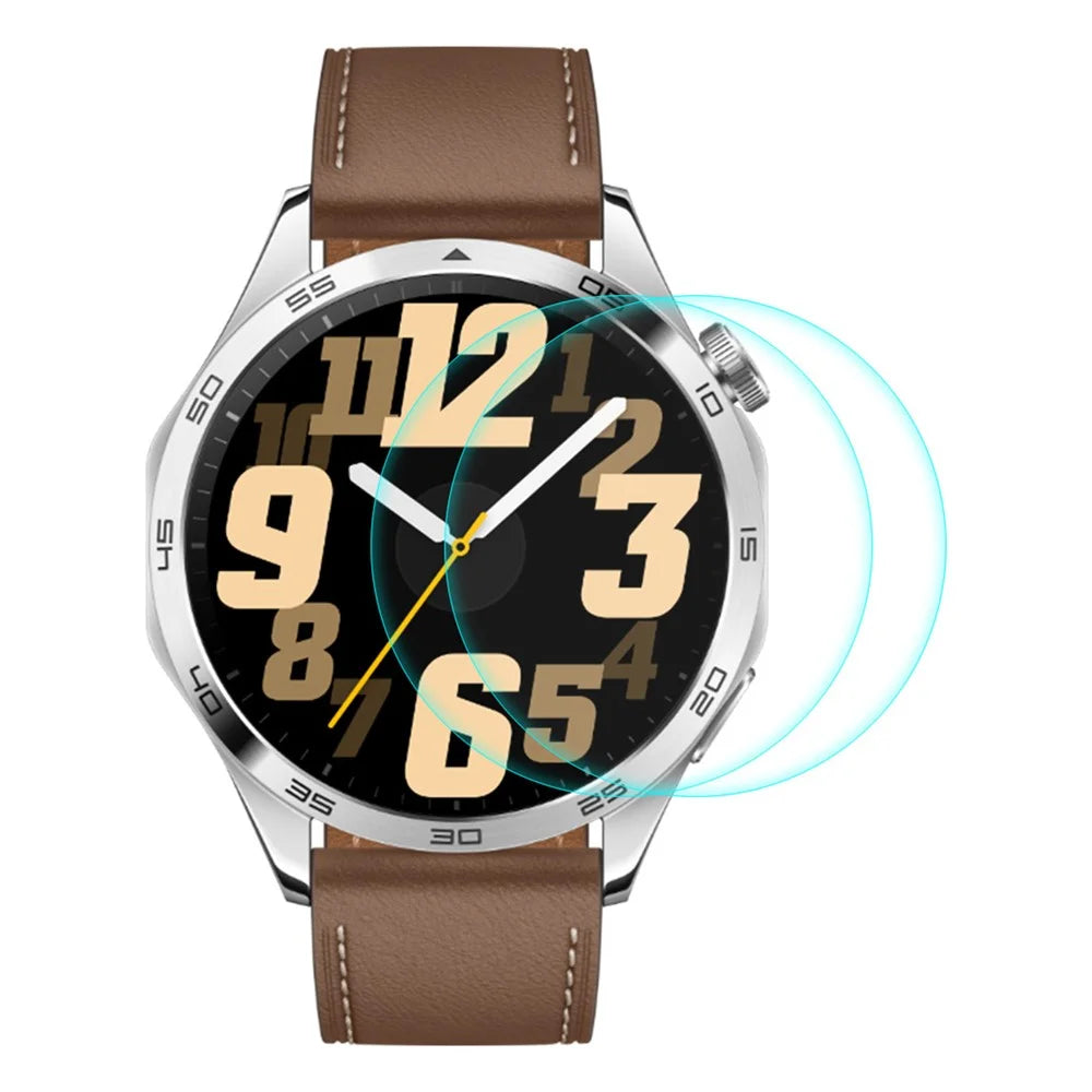 ENKAY HAT PRINCE 2Pcs for Huawei Watch GT 4 46mm Screen Protector 0.2mm 9H High Aluminum-silicon Glass Anti-Scratch Film - 1