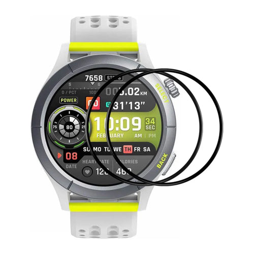 ENKAY HAT PRINCE 2Pcs For Huami Amazfit Cheetah / Cheetah Pro Screen Protector Full Cover 3D Curved Soft PC Edge + PMMA Film - 1