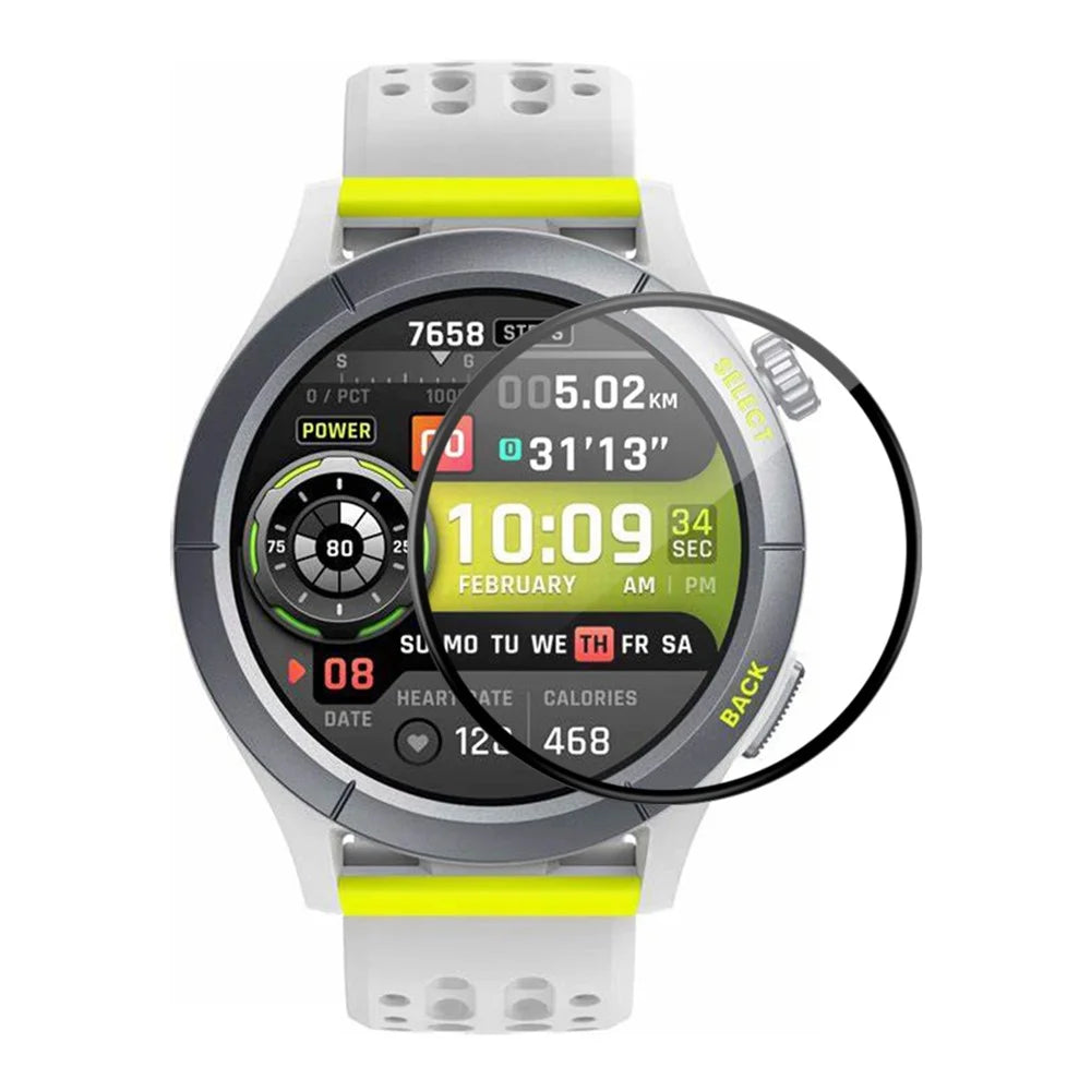 ENKAY HAT PRINCE For Huami Amazfit Cheetah / Cheetah Pro Screen Protector 3D Curved Soft PC Edge + PMMA Bubble-Free Film - 1