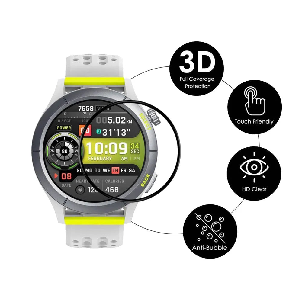 ENKAY HAT PRINCE For Huami Amazfit Cheetah / Cheetah Pro Screen Protector 3D Curved Soft PC Edge + PMMA Bubble-Free Film - 2