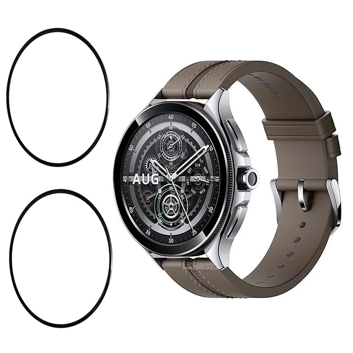 2Pcs / Pack For Xiaomi Watch 2 Pro Watch Screen Protector PMMA High Definition Screen Film - 1