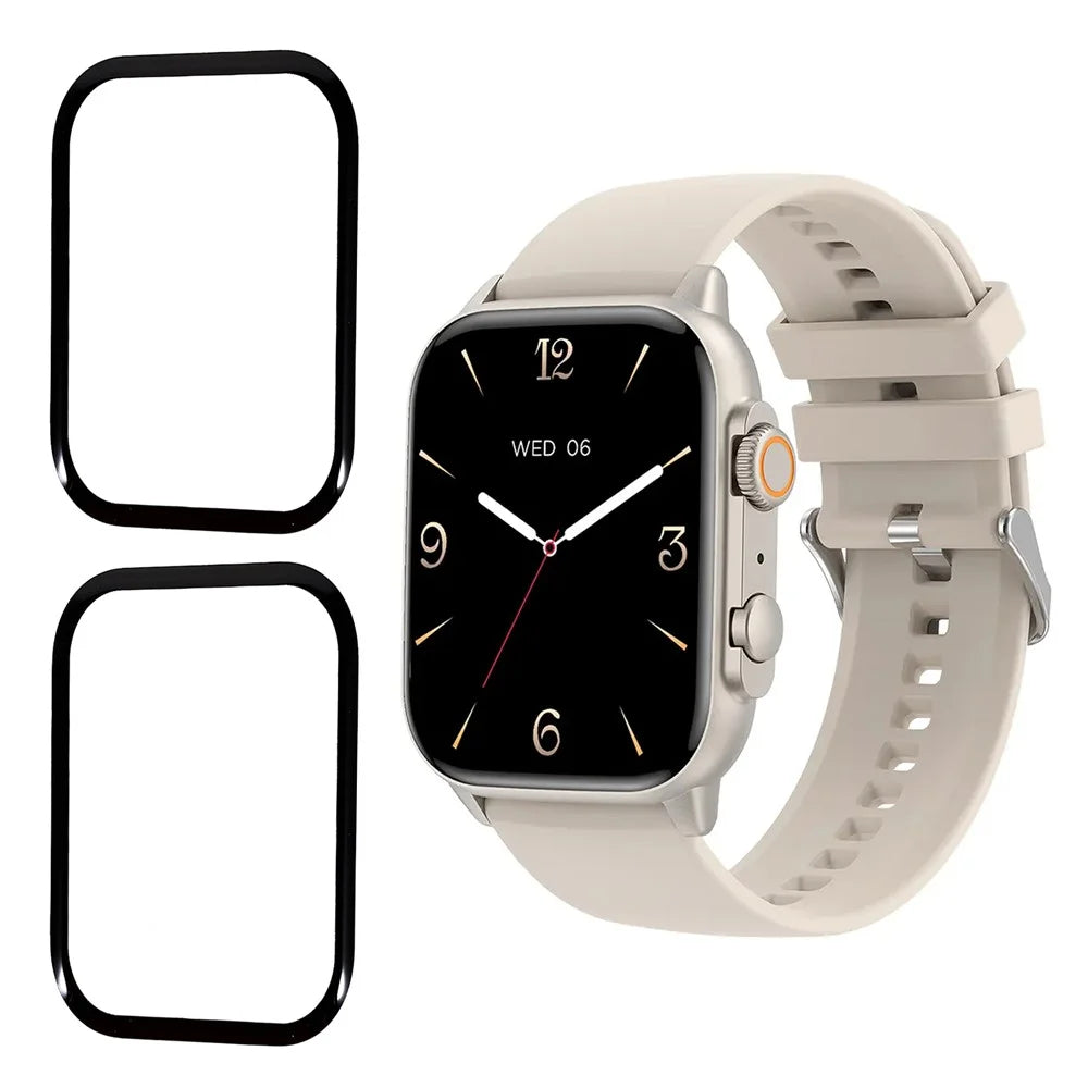 2Pcs / Pack For COLMI C81 Screen Protector Anti-Scratch PMMA Watch Screen Film - 1