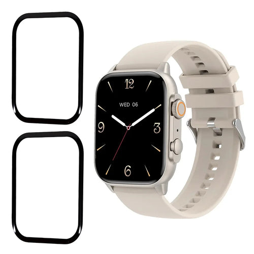 2Pcs / Pack For COLMI C81 Screen Protector Anti-Scratch PMMA Watch Screen Film - 1
