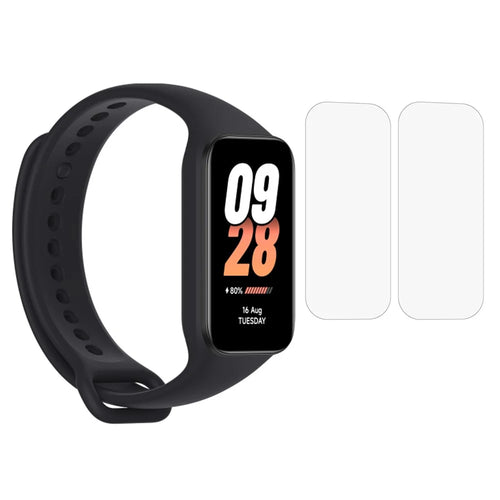 2Pcs / Pack For Xiaomi Smart Band 8 Active Screen Protector Sensitive Touch HD TPU Watch Film - 1