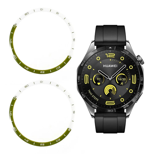 2Pcs / Pack For Huawei Watch GT 4 46mm Watch Screen Protector Ultra Clear PMMA Film - Green - 1