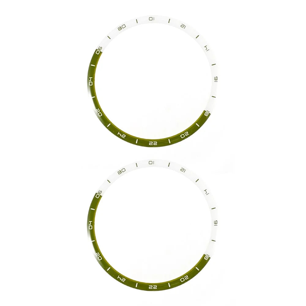 2Pcs / Pack For Huawei Watch GT 4 46mm Watch Screen Protector Ultra Clear PMMA Film - Green - 2