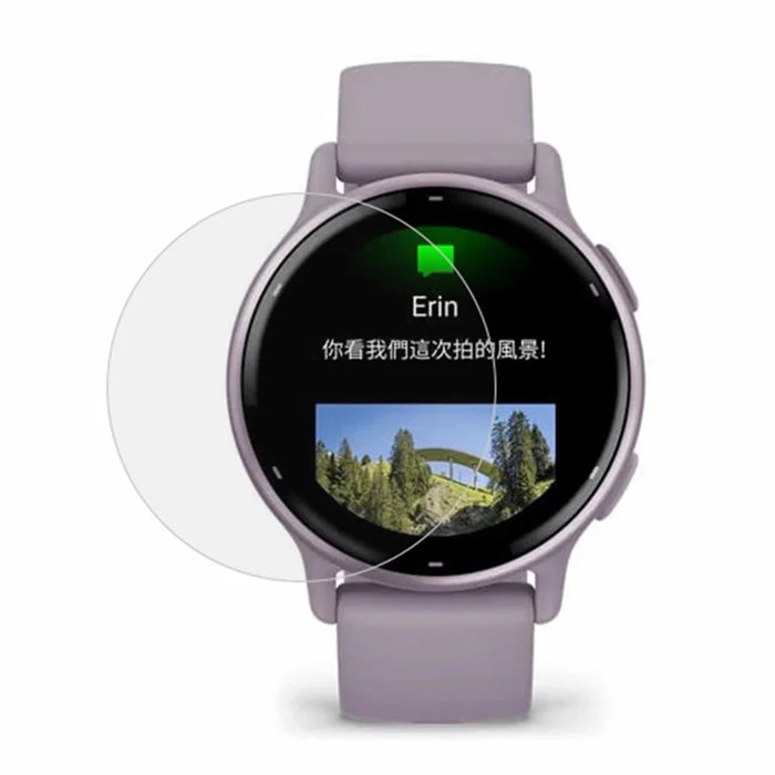 For Garmin Vivoactive 6 / vivoactive 5 Full Screen Protector HD Clear Anti-Explosion TPU Watch Film - 1