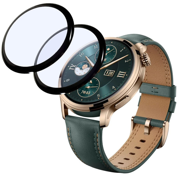 2Pcs / Pack For Honor Watch 4 Pro PMMA Screen Protector Purple Light HD Watch Film - 1