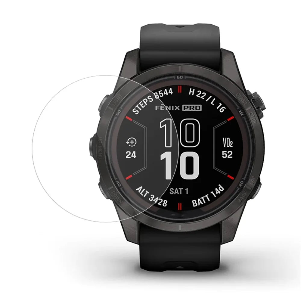For Garmin Fenix 7S Pro 42mm Full Screen Protector Anti-explosion Ultra Clear Soft TPU Film - 1