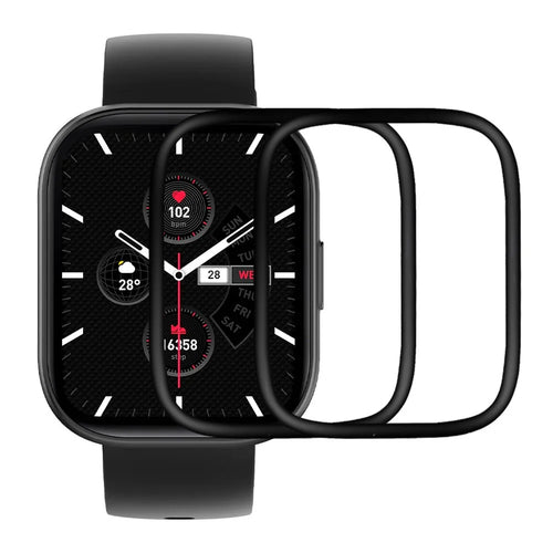 2Pcs / Pack For COLMI P68 PMMA Screen Protector Anti-Scratch Watch Screen Film - 1