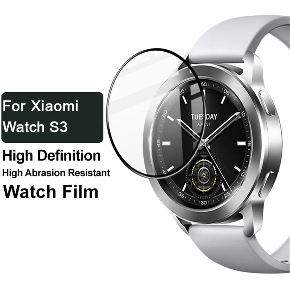 IMAK For Xiaomi Watch S3 Watch Screen Protector PMMA Protective Screen Film - 3