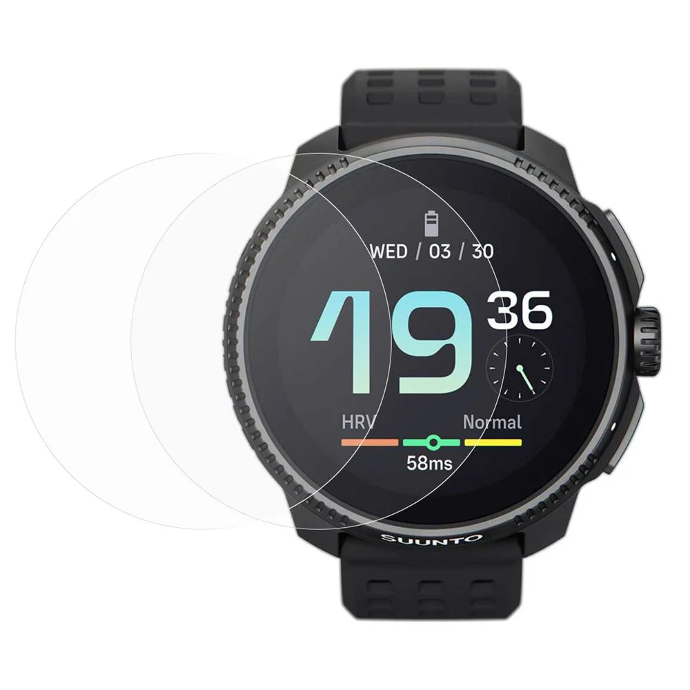 2Pcs / Pack For Suunto Race Screen Protector Ultra Clear Soft TPU Watch Screen Film - 1