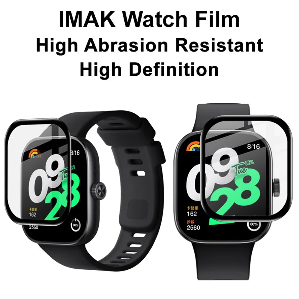 IMAK For Xiaomi Redmi Watch 4 Screen Protector Anti-Scratch PMMA Flexible Watch Film - 5