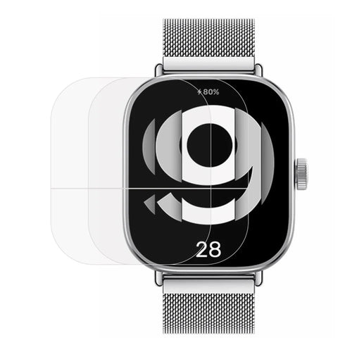 2Pcs / Pack For Xiaomi Redmi Watch 4 Watch Screen Protector Soft TPU HD Clear Film - 1