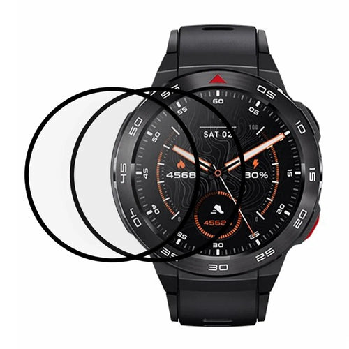 2Pcs / Pack For Mibro Watch GS Pro PMMA Clear Watch Screen Shield Film - 1