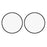 2Pcs / Pack For Mibro Watch GS Pro PMMA Clear Watch Screen Shield Film - 2