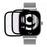 2Pcs / Pack For Xiaomi Redmi Watch 4 Screen Protector Purple Light Watch PMMA Film - 1