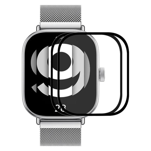 ENKAY HAT PRINCE 2Pcs For Xiaomi Redmi Watch 4 Flexible HD PMMA Screen Protector 3D Curved PC Edge Watch Film - 1