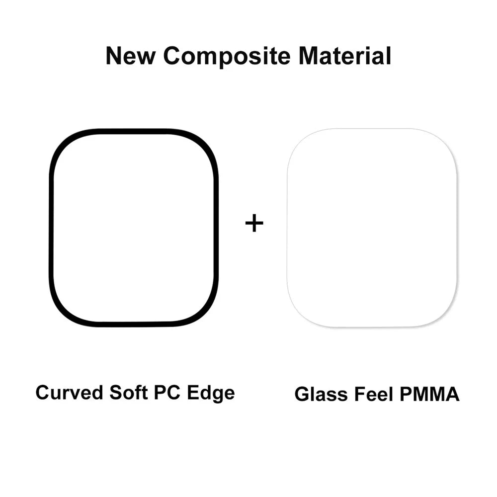 ENKAY HAT PRINCE 2Pcs For Xiaomi Redmi Watch 4 Flexible HD PMMA Screen Protector 3D Curved PC Edge Watch Film - 3