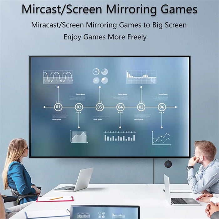 E89B 2.4G WiFi 1080P Wireless Horizontal / Vertical Screen Mirroring Adapter HD Display Dongle - 3