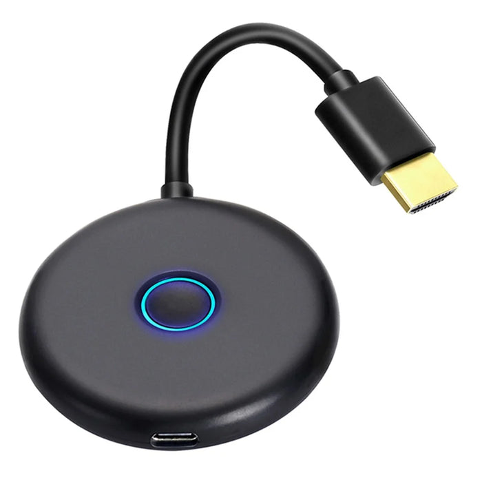 E89BK 2.4G / 5G Dual Band WiFi Wireless Horizontal / Vertical Screen Mirroring Adapter 4K HD Display Dongle - 1