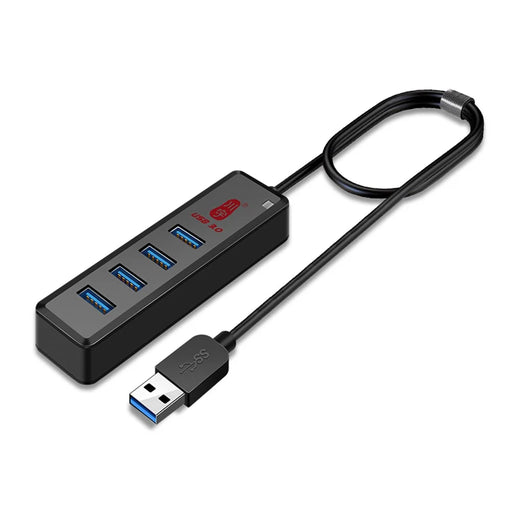 KAWAU H302S 60CM Cable USB Data Adapter Charging Dock Hub with 4xUSB 3.0 Ports - 1