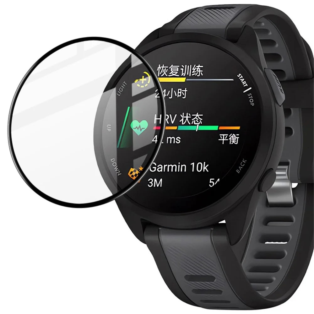 IMAK For Garmin Forerunner 165 Anti-scratch Ultra Thin HD Clear Film PMMA Watch Screen Protector - 4
