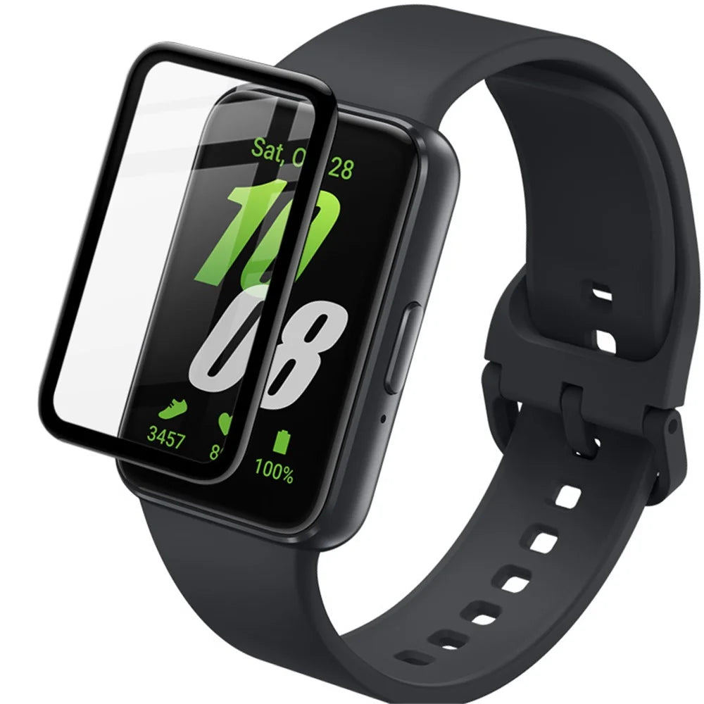 IMAK For Samsung Galaxy Fit3 PMMA Screen Protector Anti-Scratch Ultra Thin HD Clear Watch Film - 5