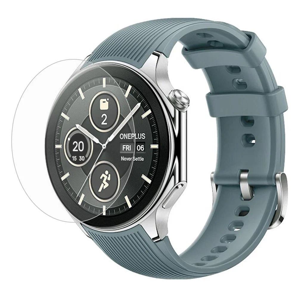 For OnePlus Watch 2 HD Clear 0.3mm Tempered Glass Screen Protector Anti-scratch Film - 1