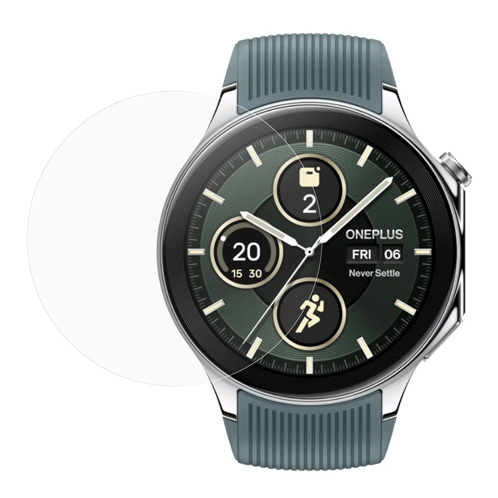 For OnePlus Watch 2 / OnePlus Watch TPU Full Coverage Protective Film Watch Screen Protector Bubble Free - 1