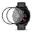 2Pcs  /  Pack For Garmin Forerunner 165 Screen Protector PMMA Watch Screen Film (Black Edge) - 1