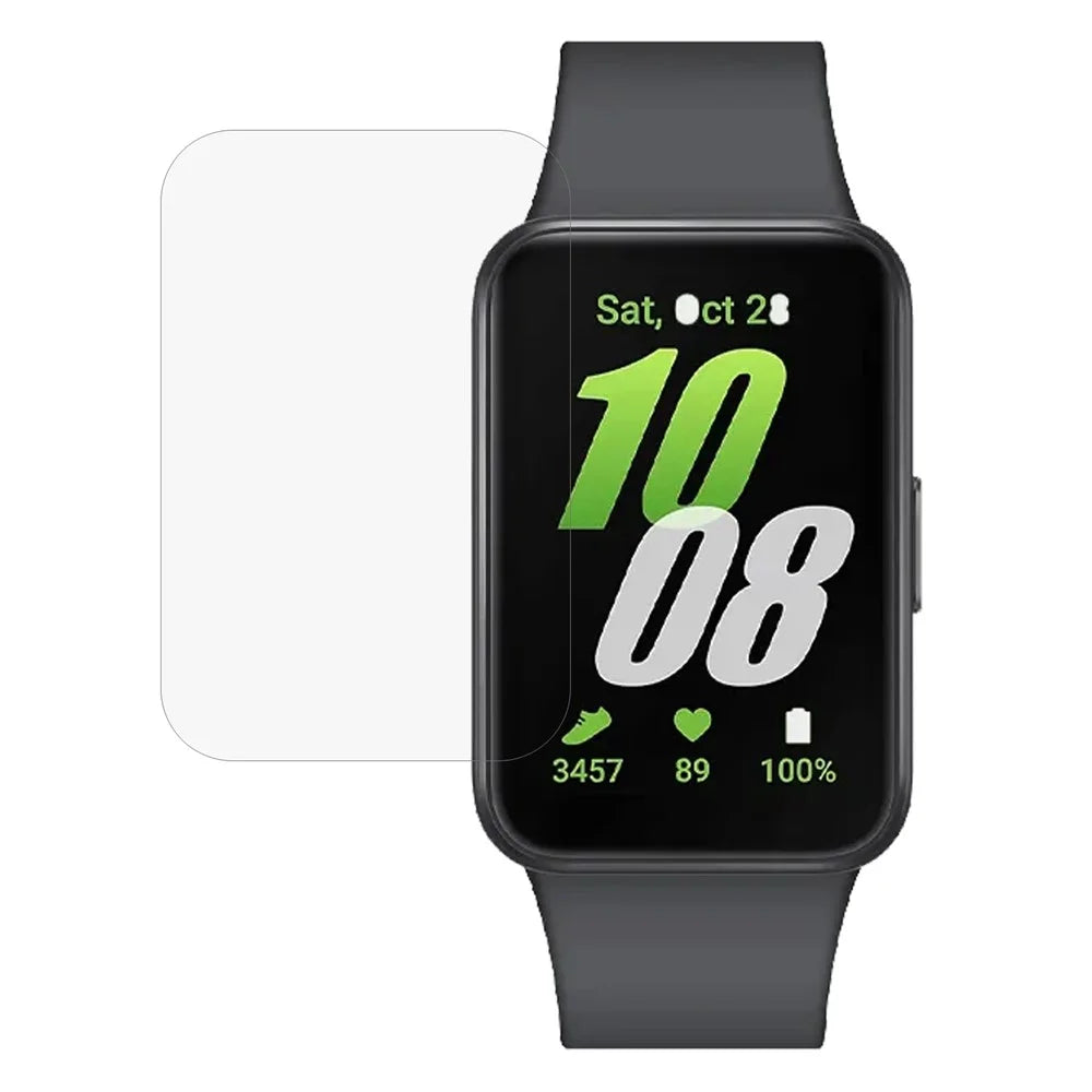 2Pcs / Pack For Samsung Galaxy Fit3 Watch Screen Protector Ultra Clear Soft TPU Screen Film - 1