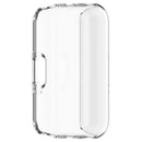 For Samsung Galaxy Fit3 Watch Frame Case Electroplating Fully Wrapped TPU Watch Cover - Transparent - 3
