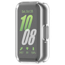 For Samsung Galaxy Fit3 Watch Frame Case Electroplating Fully Wrapped TPU Watch Cover - Transparent - 6