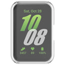 For Samsung Galaxy Fit3 Watch Frame Case Electroplating Fully Wrapped TPU Watch Cover - Transparent - 7