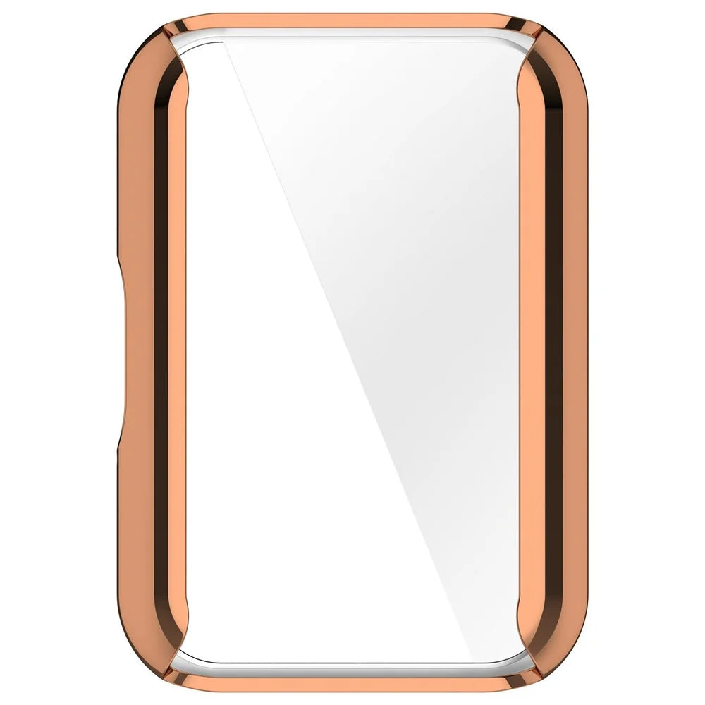 For Samsung Galaxy Fit3 Soft TPU Protective Cover All-inclusive Electroplating Watch Case - Rose Gold - 2