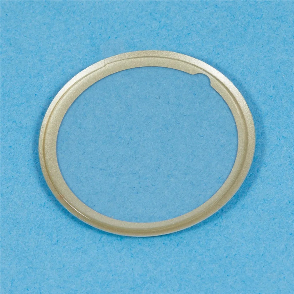 2Pcs / Pack For Garmin Lily 2 Screen Protector Purple Light PMMA Clear Watch Film - Gold Edge - 5