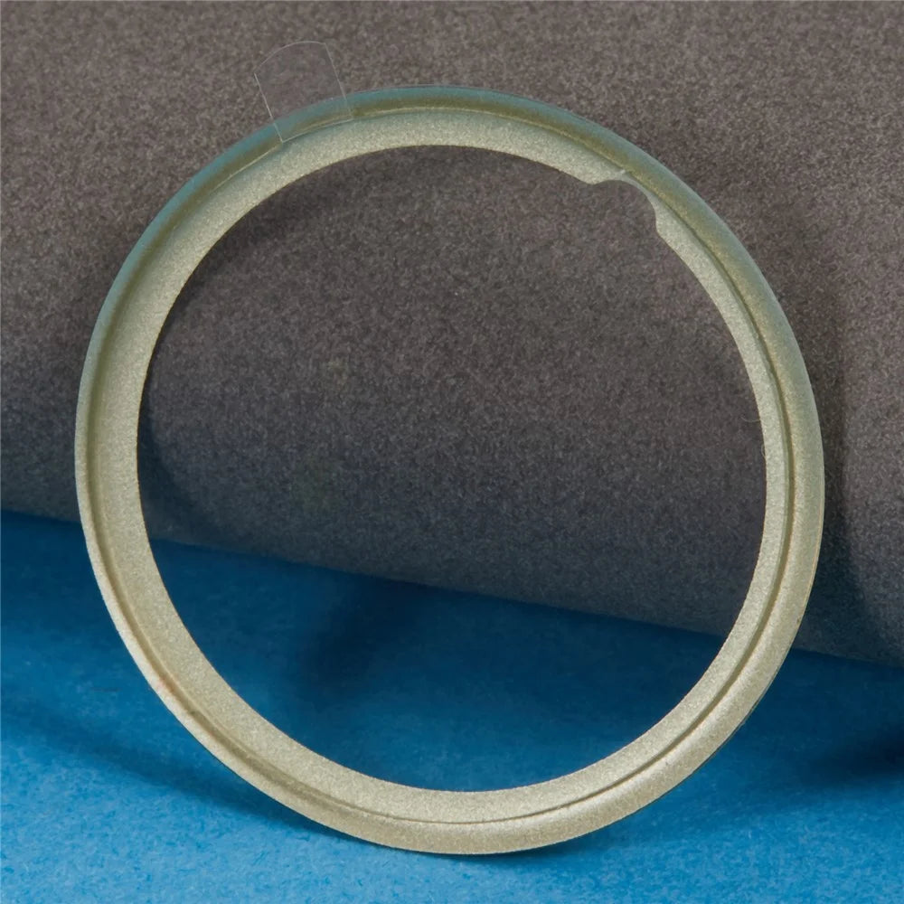 2Pcs / Pack For Garmin Lily 2 Screen Protector Purple Light PMMA Clear Watch Film - Gold Edge - 6