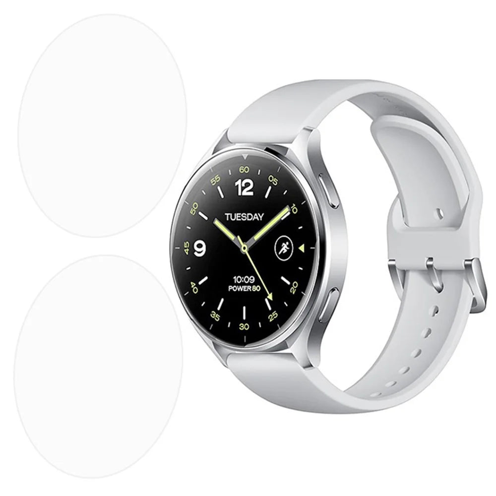 2Pcs  /  Pack For Xiaomi Watch 2 Screen Protector Ultra Clear TPU Watch Protective Film - 1