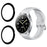 2Pcs  /  Pack For Xiaomi Watch 2 Watch Screen Protector PMMA HD Clear Film (Black Edge) - 1