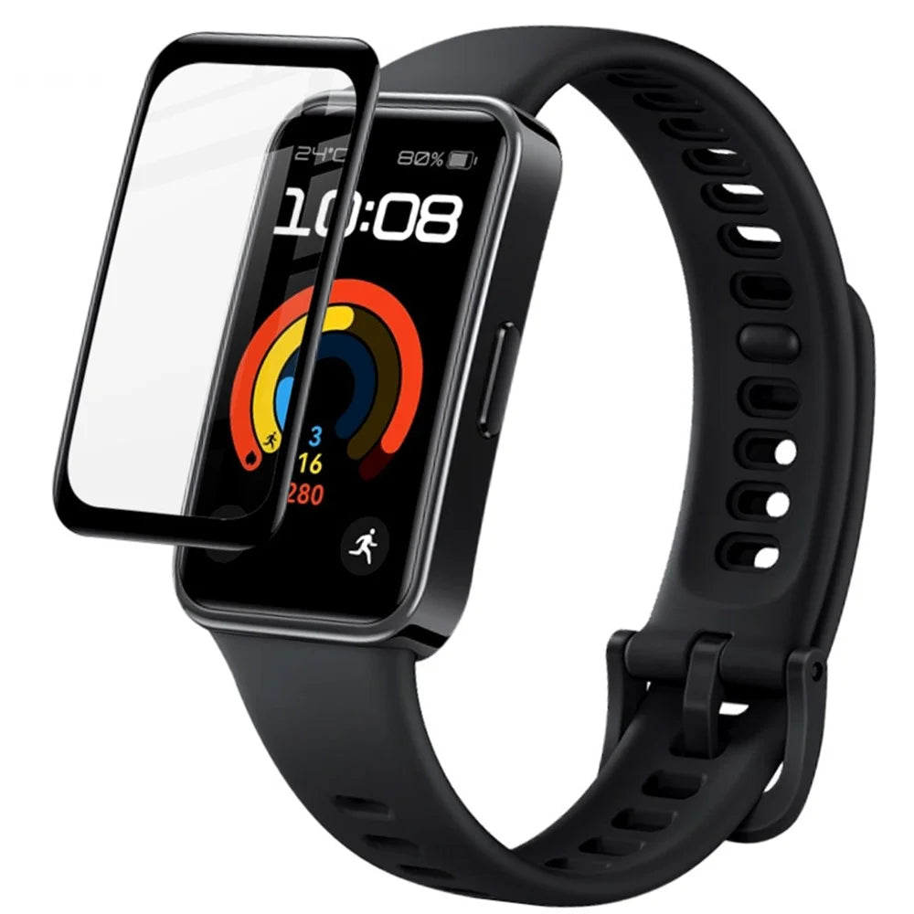 IMAK For Huawei Band 9 Touch Screen Protector Sensitive Touch PMMA HD Protective Watch Film - 4